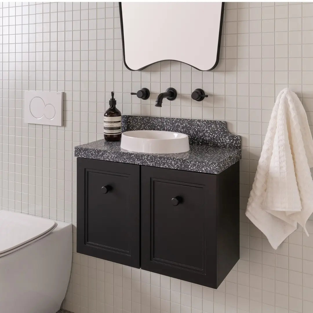 Mabel Mini All-Drawer Vanity with stone top - wall hung or freestanding ADP