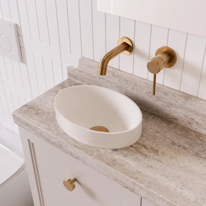 Mabel Mini All-Drawer Vanity with stone top - wall hung or freestanding ADP
