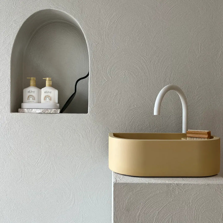 LOOP 02 BASIN wall mounted basin Nood Co.