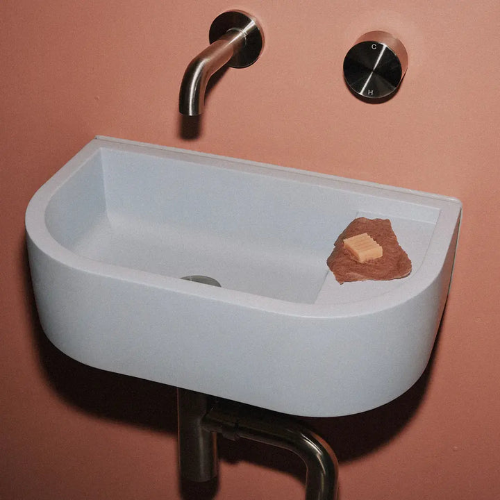 LOOP 02 BASIN wall mounted basin Nood Co.