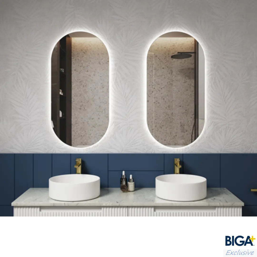 Sienna Pill Touch-Free LED Mirror Alex Group Aus