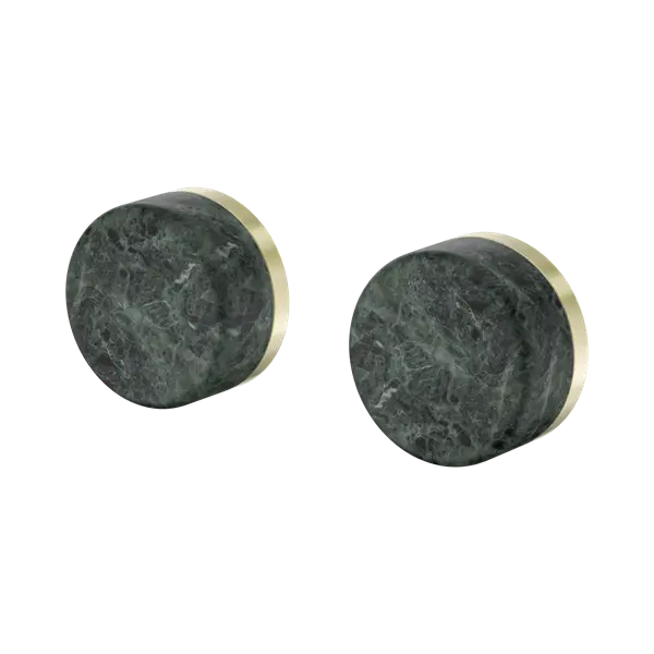 Serenity Wall Top Assembly Brushed Gold Trim Nero tapware