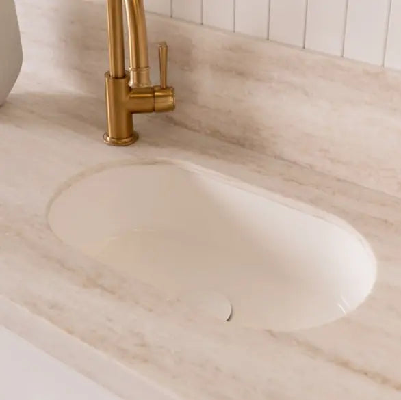 Isla Under-Counter Gloss White - Small Space Basin ADP