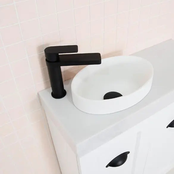 Joy Semi-Inset, Matte White ADP
