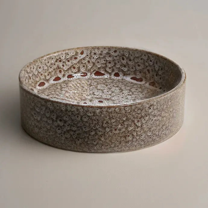 Robert Gordon Clay 350 or 400 Ceramic Above Counter Basin / White Ochre Robert Gordon