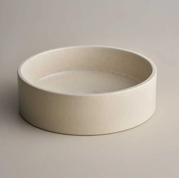 Robert Gordon Clay 350 or 400 Ceramic Above Counter Basin / Poppyseed Robert Gordon