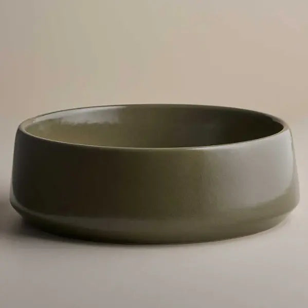 Robert Gordon Kiln 360 Ceramic Above Counter Basin / Olive Robert Gordon
