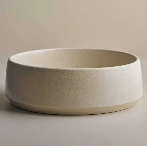 Robert Gordon Kiln 360 Ceramic Above Counter Basin / Poppyseed Robert Gordon