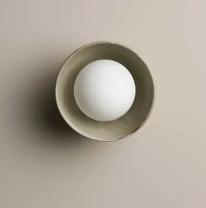 Robert Gordon Ceramic Wall Bowl Sconce Light / Saltbush Robert Gordon