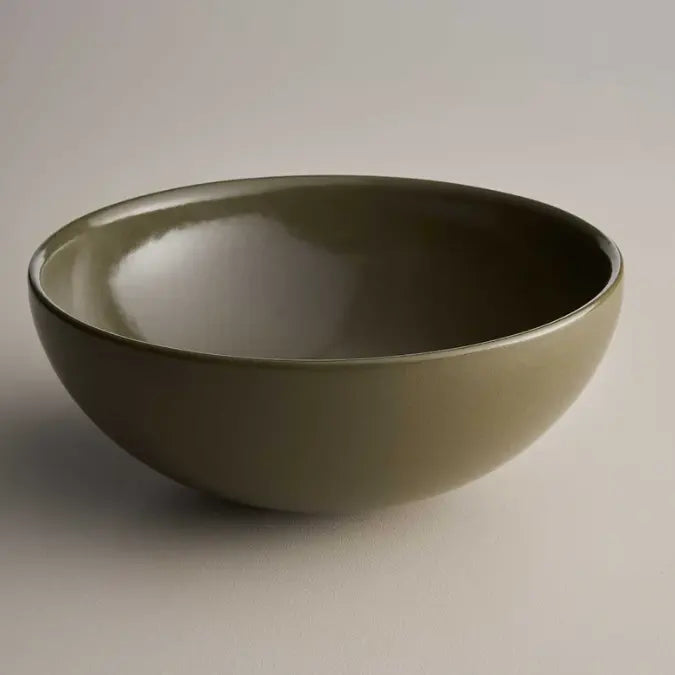 Robert Gordon Clay 340 Ceramic Above Counter Basin / Olive Robert Gordon