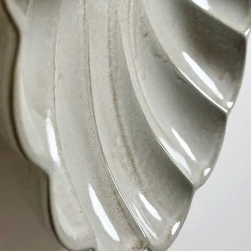 Robert Gordon Ceramic Wall Oyster Sconce Light / Saltbush Robert Gordon