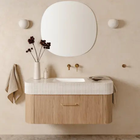 Surry Curved Vanity, 750, 900, 1200, 1500 and 1800mm ADP