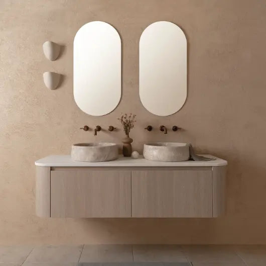 Surry Curved Vanity, 750, 900, 1200, 1500 and 1800mm ADP
