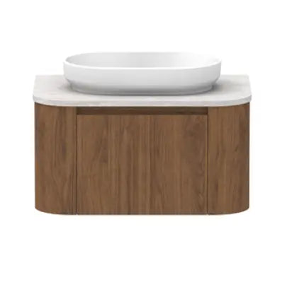 Surry Curved Vanity, 750, 900, 1200, 1500 and 1800mm ADP