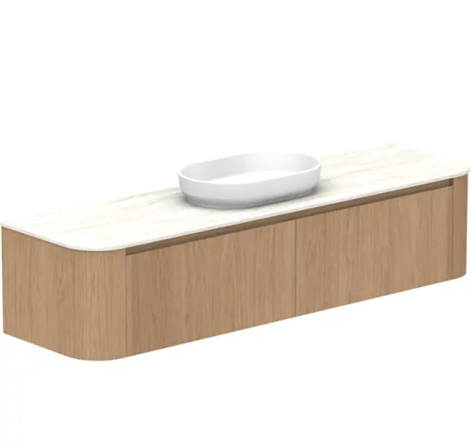 Surry Curved Vanity, 750, 900, 1200, 1500 and 1800mm ADP