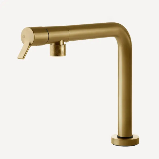 Gessi Su&amp;Giù Retractable Spout Right Angle Mixer (On display) Gessi