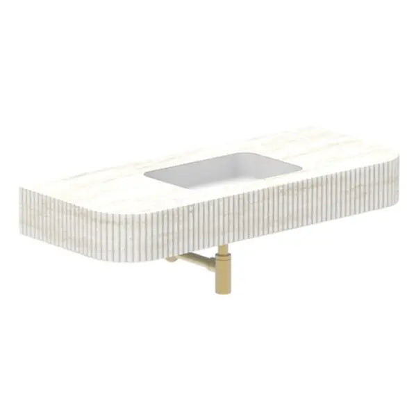 Imperial Wall Basin 900, 1200, 1500 and 1800mm, Solid Surface ADP