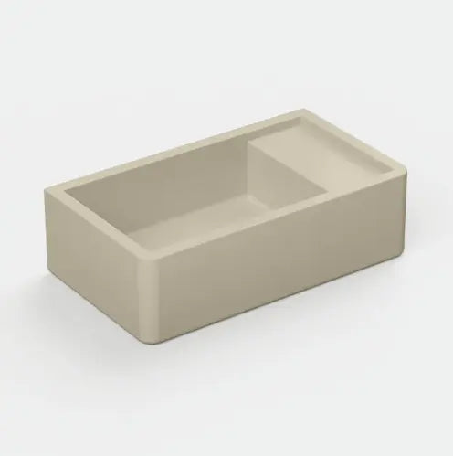 SHELF 01 BASIN wall mounted basin *No Taphole, No overflow* (On display) Nood Co.