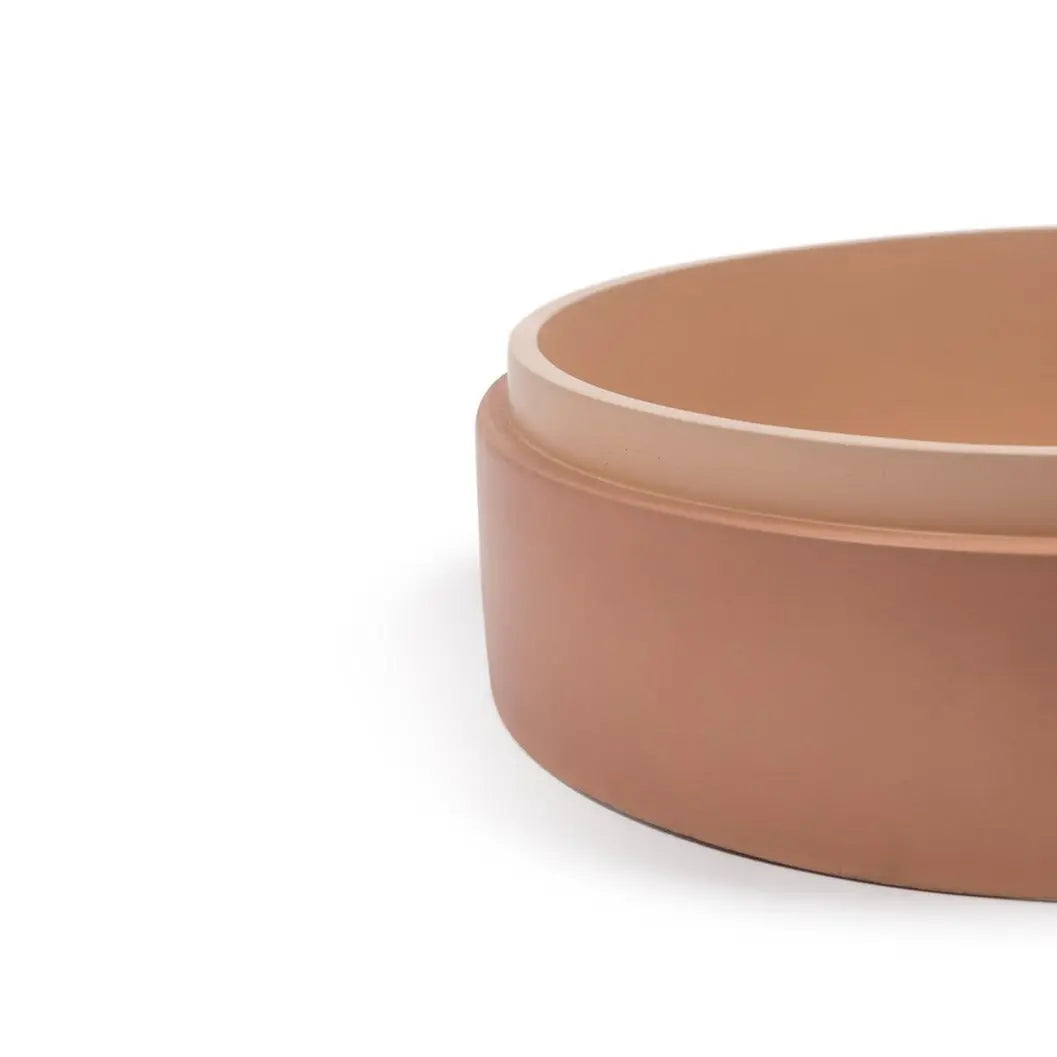 STEPP CIRCLE BASIN Surface mount basin Nood Co.