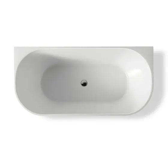 Cortona Back to Wall freestanding acrylic Bath 1400, 1500 and 1700mm BNK