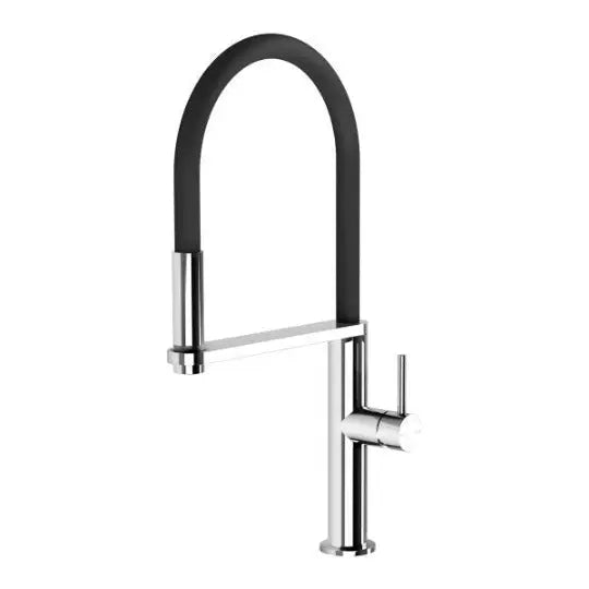 Blix Flexible Hose Sink Mixer Round Phoenix
