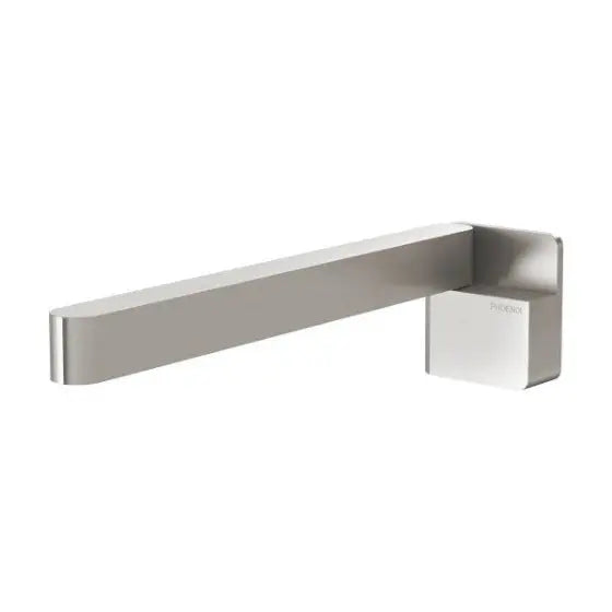Designer Swivel Bath Outlet 230mm Squareline, various finishes Phoenix