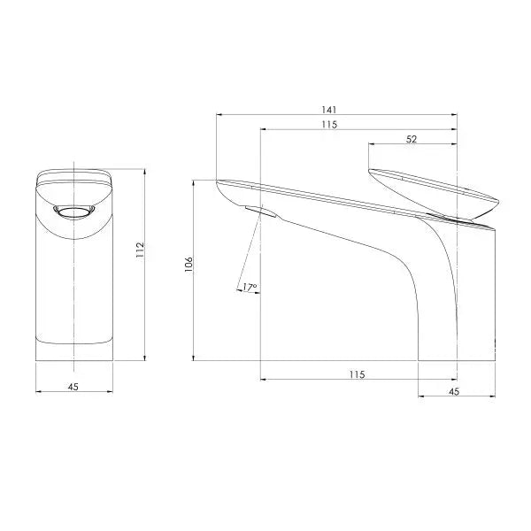 Nuage Basin Mixer Phoenix