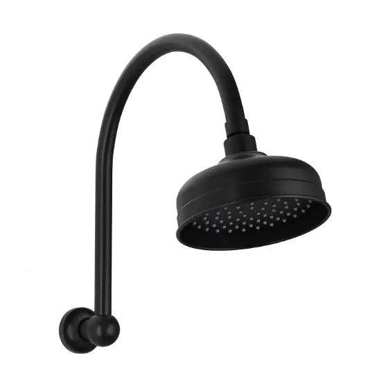 Cromford High-Rise Shower Arm and Rose Phoenix