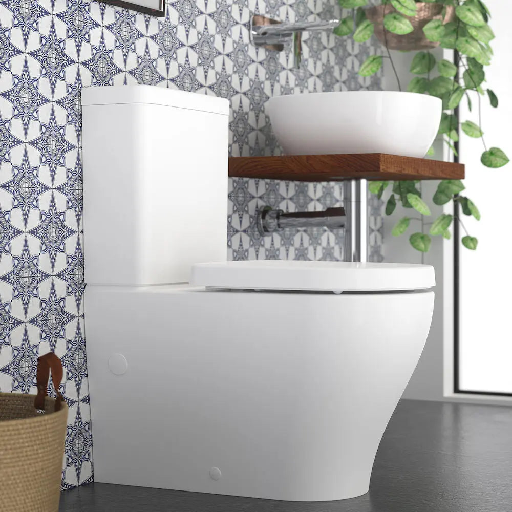 Luna Wall Faced Toilet Suite Caroma