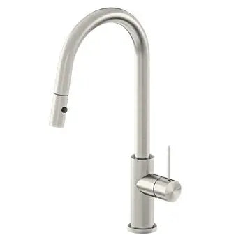 MECCA PULL OUT SINK MIXER WITH VEGIE SPRAY FUNCTION Nero tapware