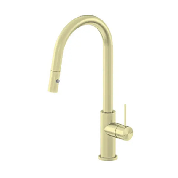 MECCA PULL OUT SINK MIXER WITH VEGIE SPRAY FUNCTION Nero tapware