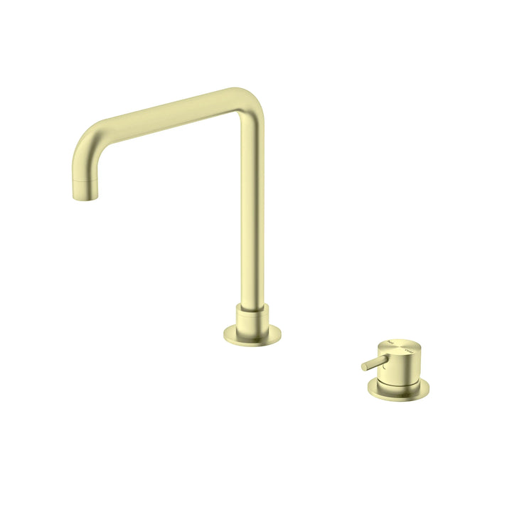 MECCA HOB BASIN MIXER SQUARE SPOUT Nero tapware