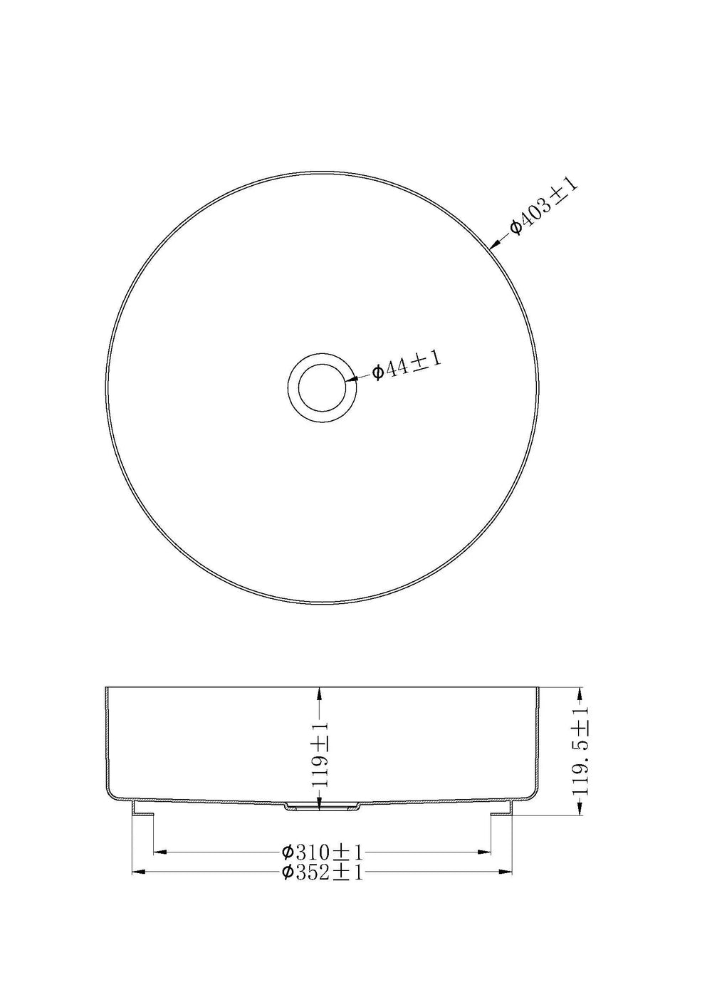 OPAL STAINLESS STEEL BASIN Nero tapware