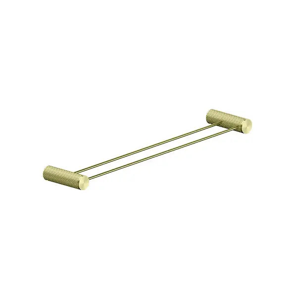 OPAL DOUBLE TOWEL RAIL 600MM Nero tapware