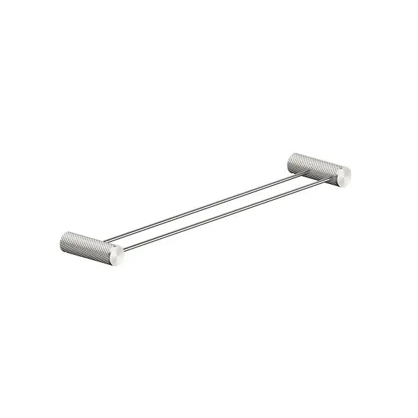 OPAL DOUBLE TOWEL RAIL 600MM Nero tapware