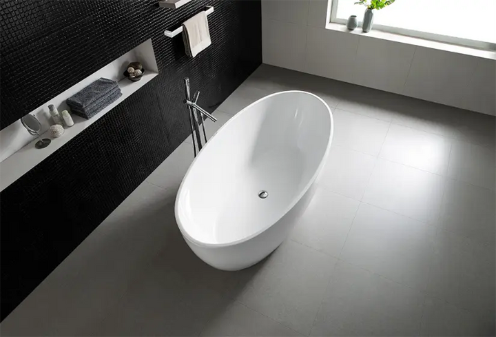 BTT freestanding acrylic bath 1500mm and 1700mm BNK