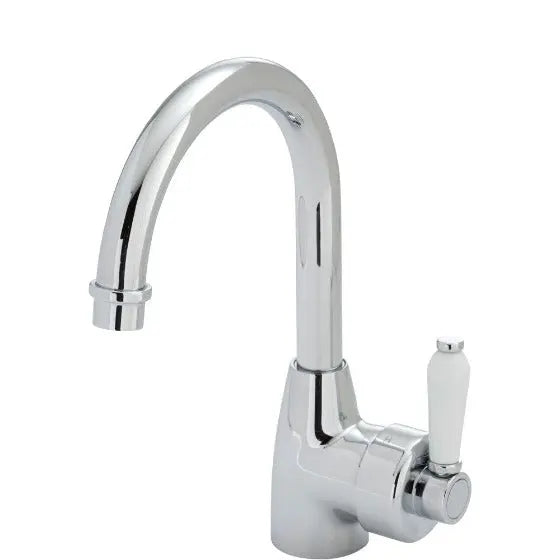 Eleanor Gooseneck Basin Mixer Fienza