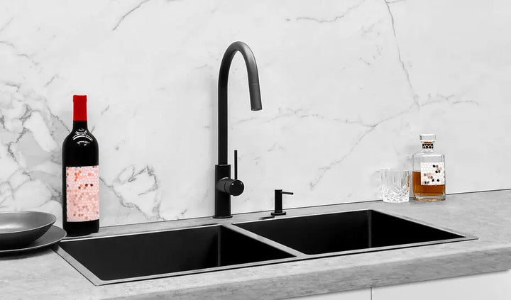 KITCHEN SINK - DOUBLE BOWL 860 X 440, Various finishes Meir