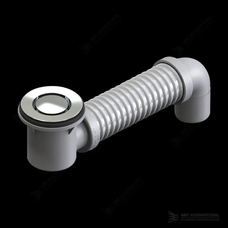 Art Plastic 40mm Bath Bend Pop Down waste with Connector Art Australia