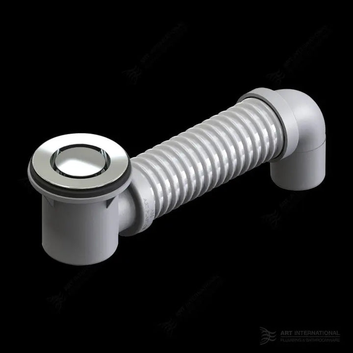 Art Plastic 40mm Bath Bend Pop Down waste with Connector Art Australia