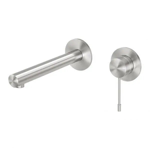 Vivid Slimline SS 316 Wall Basin / Bath Mixer Set 180mm Phoenix