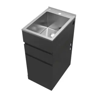 Excellence 35L Matte Black Drawer System Laundry Unit Everhard