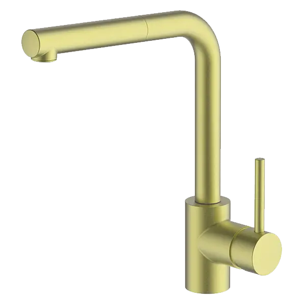 Lucia Sidelever Sink Mixer with Pull Out Spray Abey