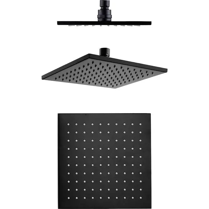 Modena 200 Overhead Rain Shower Matte Black Fienza