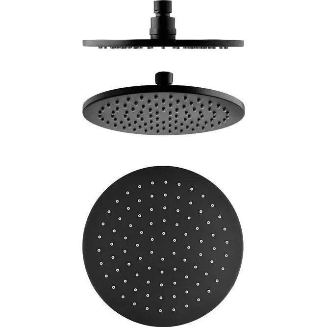 Starry 200 Overhead Rain Shower, Matte Black Fienza