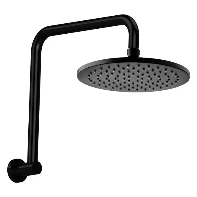 Starry 200 Overhead Rain Shower, Matte Black Fienza