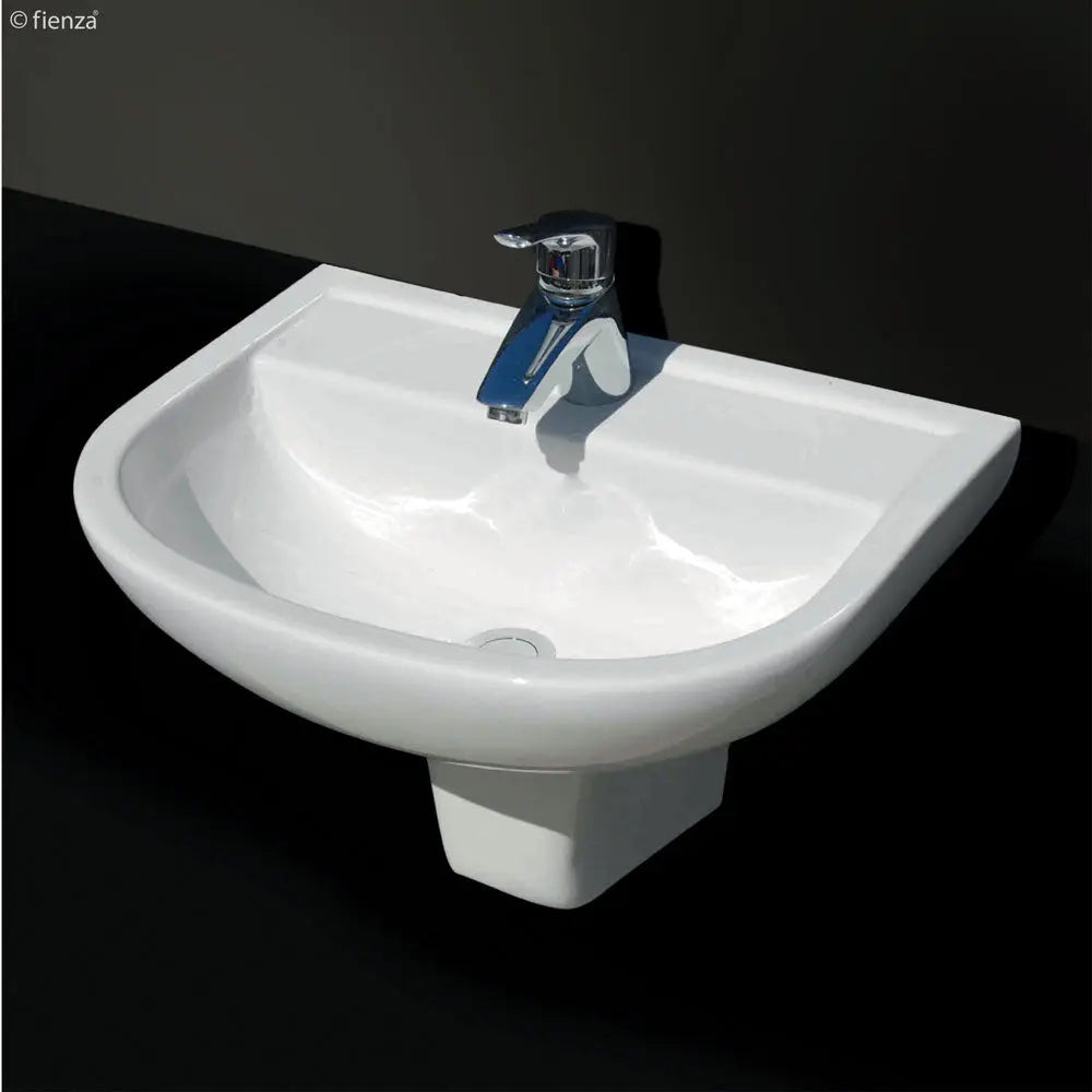 RAK X500 Wall-Hung Basin With Integral Shroud Fienza