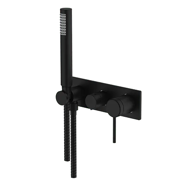 Poco 3 Hole Bath/Shower Mixer Set Abey