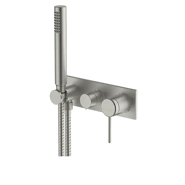 Poco 3 Hole Bath/Shower Mixer Set Abey