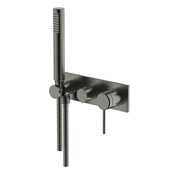 Poco 3 Hole Bath/Shower Mixer Set Abey